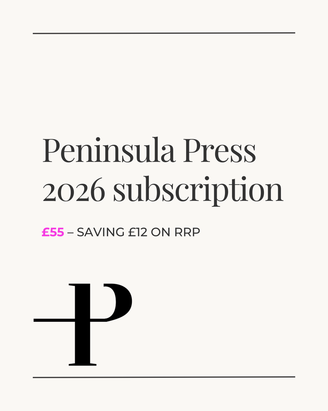 2026 subscription